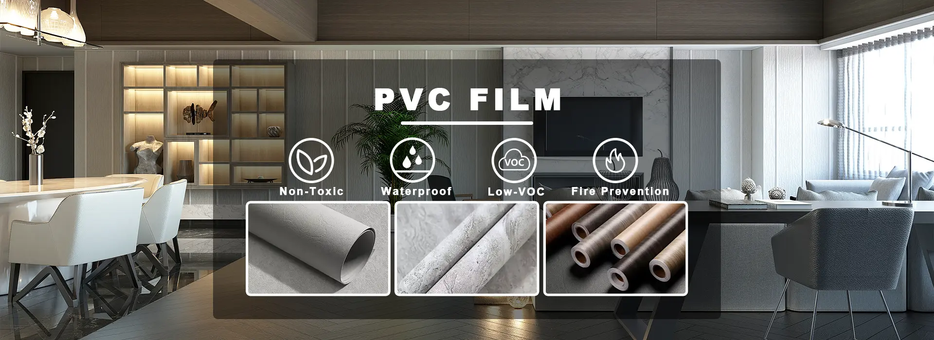 Fábrica de cine de PVC