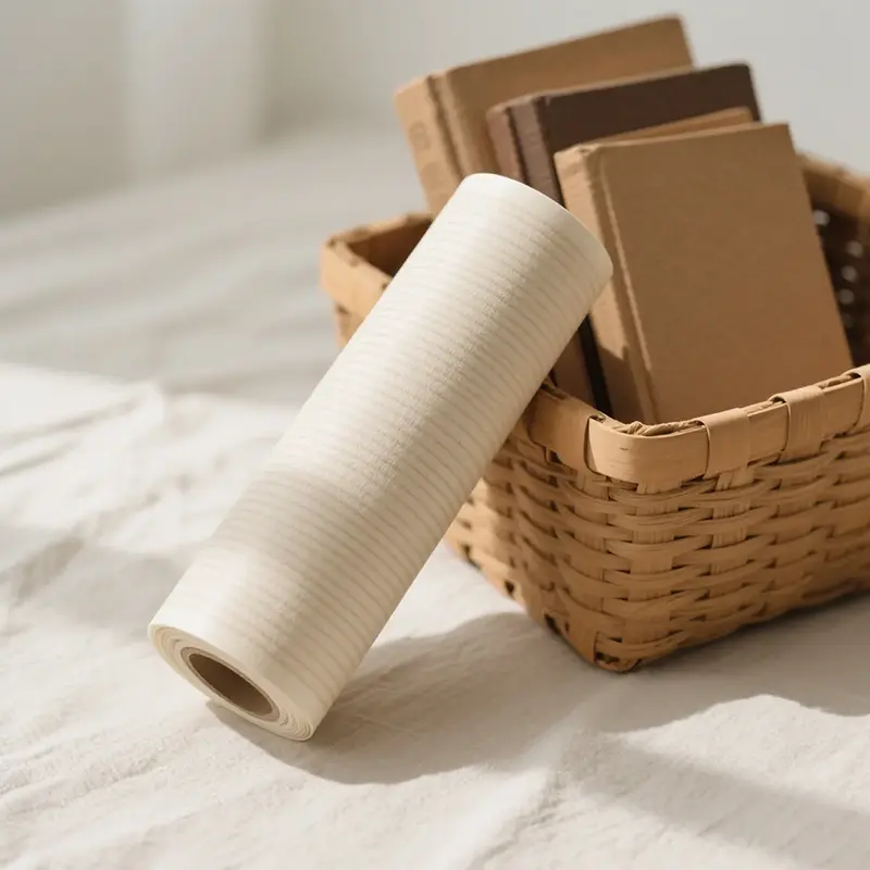 ¿Por qué debería elegir una película decorativa duradera de PVC con veta de madera para un diseño de interiores moderno?