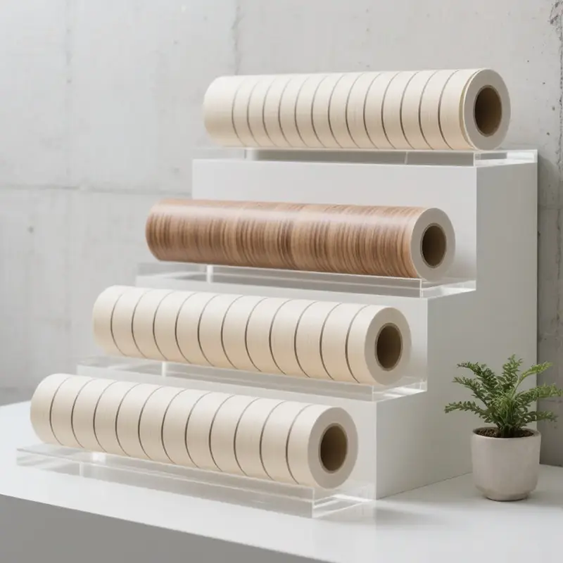 Price de fábrica Película decorativa de grano de madera