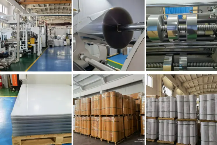 Food Grade Pet Plastic Film Sheet Roll