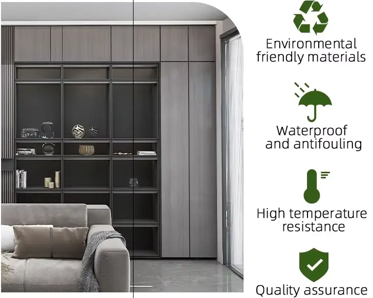 Removable Pvc Wooden Grain Texture Film