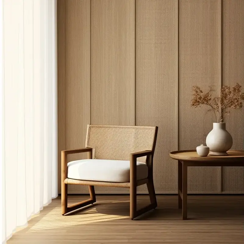 Película decorativa de PVC de grano de madera multicolor