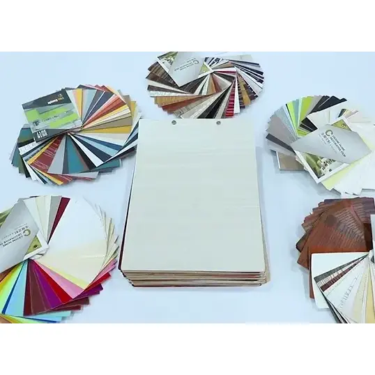 Película decorativa de muebles metálicos adhesivos no solos