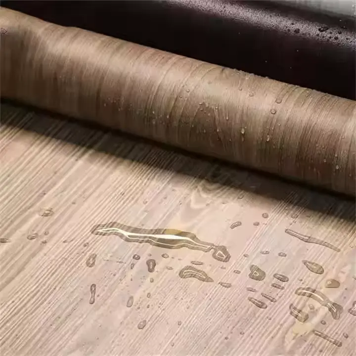 PVC WOOD GRAIN FILM para muebles Gabinete de cocina