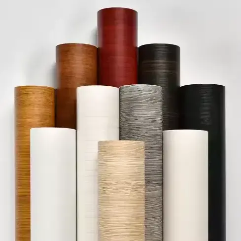 Vacume Press Wood Grain Pvc PVC PELÍCULA