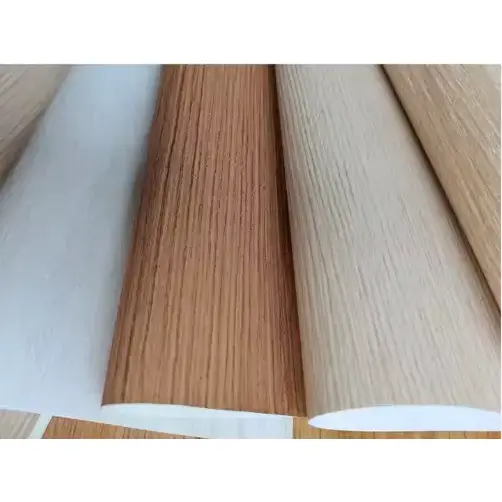 Vacuum Press Walnut PVC Film Membrane Foil para película de puerta